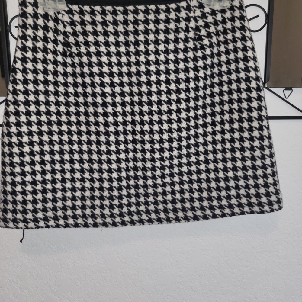 Checkered Mini Skirt